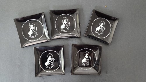 Playboy femlin logo ashtrays - logo,